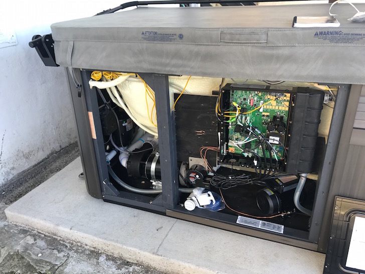 hot tub electrical panel